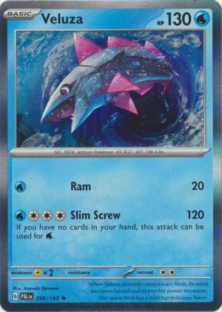Veluza 056 193 Holo Rare Scarlet Violet Paldea Evolved Singles Veluza 056 193 Holo Rare Scarlet Violet Paldea Evolved Singles