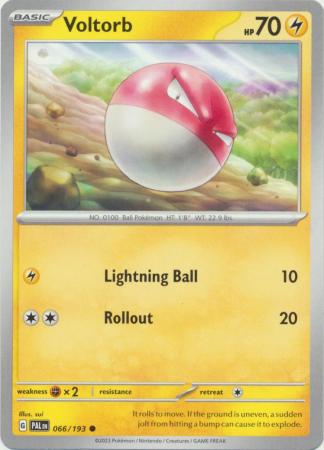 Voltorb 066 193 Common Scarlet Violet Paldea Evolved Singles Voltorb 066 193 Common Scarlet Violet Paldea Evolved Singles
