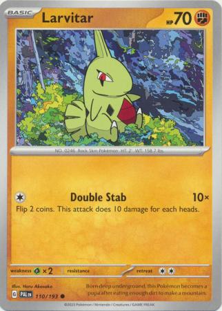 Larvitar 110 193 Common Scarlet Violet Paldea Evolved Singles Larvitar 110 193 Common Scarlet Violet Paldea Evolved Singles