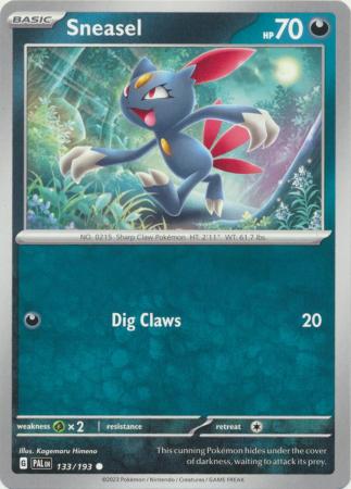 Sneasel 133 193 Common Scarlet Violet Paldea Evolved Singles Sneasel 133 193 Common Scarlet Violet Paldea Evolved Singles