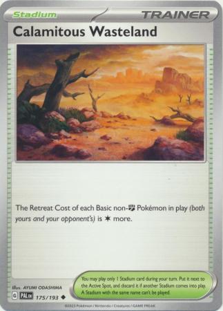 Calamitous Wasteland 175 193 Uncommon Scarlet Violet Paldea Evolved Singles Calamitous Wasteland 175 193 Uncommon Scarlet Violet Paldea Evolved Singles