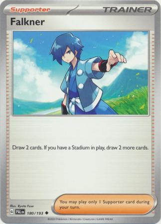 Falkner 180 193 Uncommon Scarlet Violet Paldea Evolved Singles Falkner 180 193 Uncommon Scarlet Violet Paldea Evolved Singles