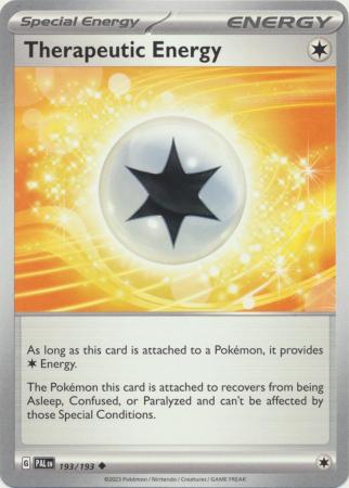 Therapeutic Energy 193 193 Uncommon Scarlet Violet Paldea Evolved Singles Therapeutic Energy 193 193 Uncommon Scarlet Violet Paldea Evolved Singles