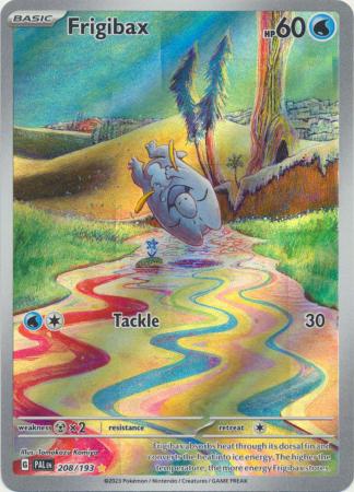 Frigibax 208 193 Illustration Rare Scarlet Violet Paldea Evolved Singles Frigibax 208 193 Illustration Rare Scarlet Violet Paldea Evolved Singles
