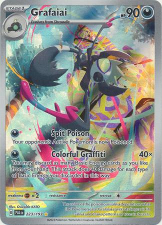 Grafaiai - Scarlet & Violet: Paldea Evolved - Pokemon | TrollAndToad