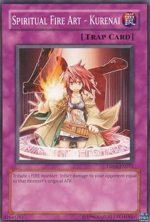 Spiritual Fire Art Kurenai DR04 EN052 Common Dark Revelation 4 DR04 Spiritual Fire Art Kurenai DR04 EN052 Common Dark Revelation 4 DR04