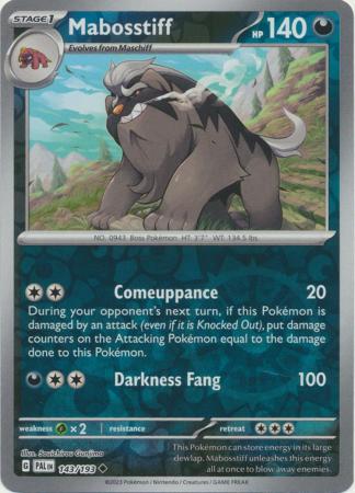 Mabosstiff 143 193 Uncommon Reverse Holo Mabosstiff 143 193 Uncommon Reverse Holo