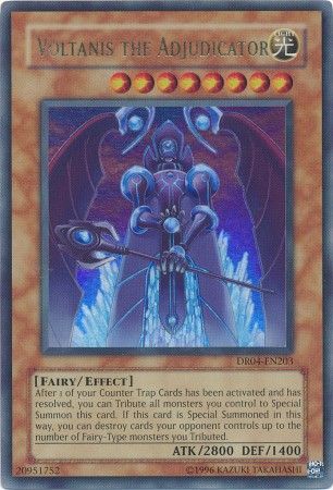 Voltanis the Adjudicator DR04 EN203 Ultra Rare Voltanis the Adjudicator DR04 EN203 Ultra Rare