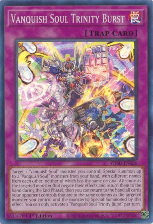 Vanquish Soul Trinity Burst WISU EN026 Super Rare 1st Edition Wild Survivors 1st Edition Singles Vanquish Soul Trinity Burst WISU EN026 Super Rare 1st Edition Wild Survivors 1st Edition Singles
