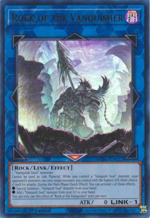 Rock of the Vanquisher WISU EN022 Ultra Rare 1st Edition Wild Survivors 1st Edition Singles Rock of the Vanquisher WISU EN022 Ultra Rare 1st Edition Wild Survivors 1st Edition Singles