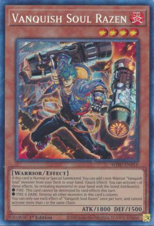 Vanquish Soul Razen WISU EN016 Collector s Rare 1st Edition Vanquish Soul Razen WISU EN016 Collector s Rare 1st Edition