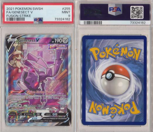 Genesect V CGC 9 (5119) 255/264 - Pokemon Graded Cards » Fusion