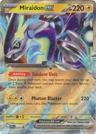 Pokémon TCG ex Start Deck (lightning) Miraidon ex Japanese, sealed