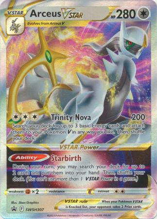 Arceus V - Pokemon TCG Codes