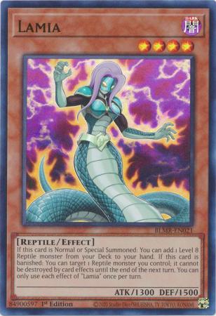 Lamia BLMR EN021 Ultra Rare 1st Edition Lamia BLMR EN021 Ultra Rare 1st Edition