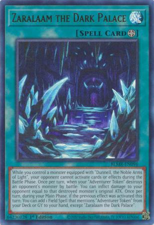 Zaralaam the Dark Palace BLMR EN096 Ultra Rare 1st Edition Monstrous Revenge 1st Edition Singles Zaralaam the Dark Palace BLMR EN096 Ultra Rare 1st Edition Monstrous Revenge 1st Edition Singles