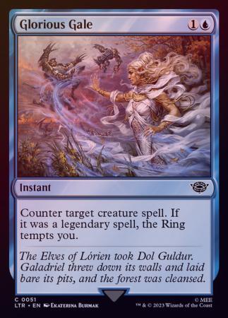 Glorious Gale 0051 Foil The Lord of the Rings Tales of Middle Earth Foil Singles Glorious Gale 0051 Foil The Lord of the Rings Tales of Middle Earth Foil Singles