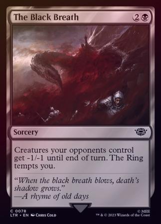 The Black Breath 0078 Foil The Black Breath 0078 Foil