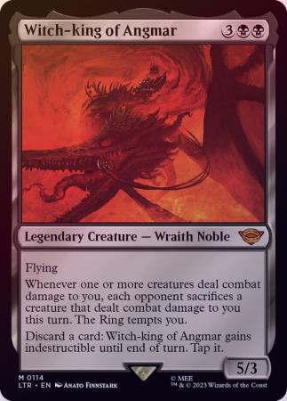 Witch king of Angmar 0114 Foil Witch king of Angmar 0114 Foil