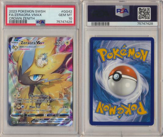 Zeraora VMAX - PSA Graded Pokemon Cards - Pokemon | TrollAndToad