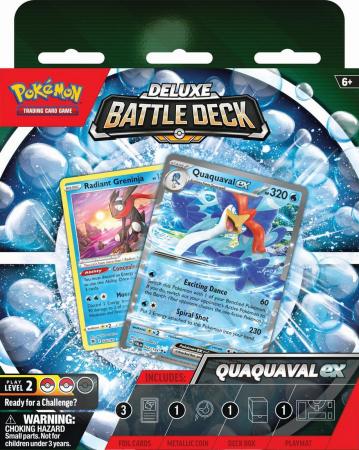 Quaquaval Ex Deluxe Battle Deck (Pokemon) | TrollAndToad