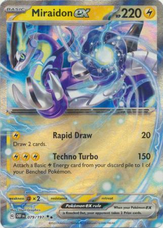  Pokémon TCG: Miraidon ex League Battle Deck : Toys & Games