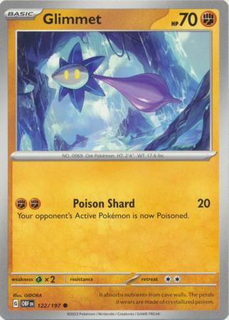 Glimmet 122 197 Common Obsidian Flames Singles Glimmet 122 197 Common Obsidian Flames Singles