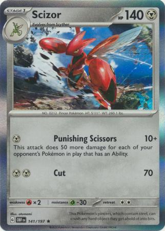 Scizor Card