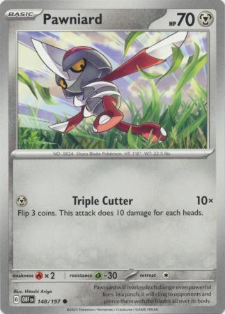 Pawniard 148 197 Common Obsidian Flames Singles Pawniard 148 197 Common Obsidian Flames Singles