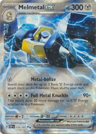 Melmetal ex - 153/197 - Ultra Rare