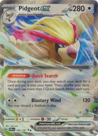 Pokemon Poppy 220/197 Full Art Trainer Obsidian Flames On Hand NM