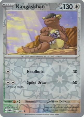 Kangaskhan - 133/189 - Darkness Ablaze - Reverse Holo – Card Cavern Trading  Cards, LLC