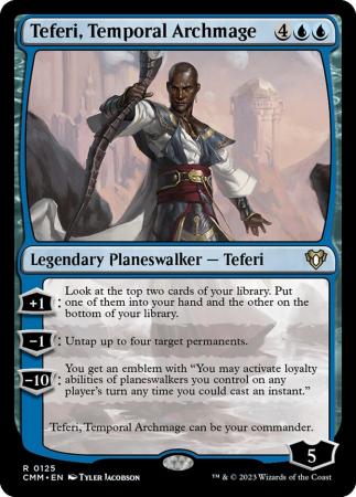 Teferi, Temporal Archmage 0125 - Magic | TrollAndToad