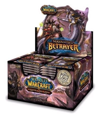 WOW  World of Warcraft Servants of the Betrayer Booster x10 Factory Sealed! 