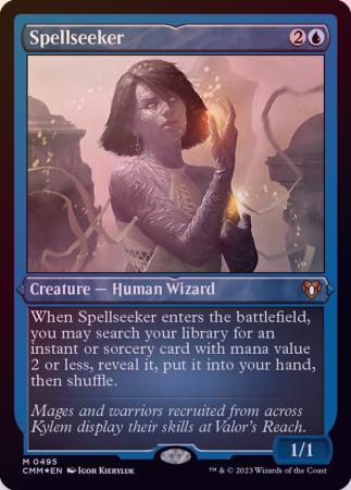 Spellseeker 0495 Etched Foil - Magic | TrollAndToad