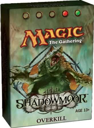 Shadowmoor Overkill Preconstructed Theme Deck MTG Magic The Gathering Sealed Product Shadowmoor Overkill Preconstructed Theme Deck MTG Magic The Gathering Sealed Product