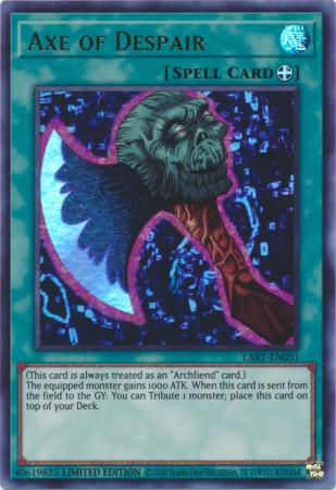 Axe of Despair - The Lost Art Promotion - Yugioh | TrollAndToad