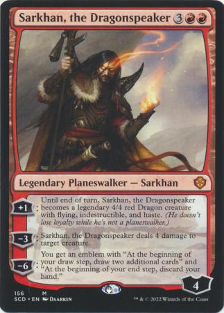 Sarkhan the Dragonspeaker 156 Starter Commander Decks 2022 Sarkhan the Dragonspeaker 156 Starter Commander Decks 2022