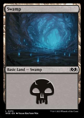 Swamp 0272 Wilds of Eldraine Singles Swamp 0272 Wilds of Eldraine Singles