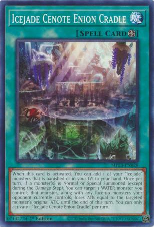 Icejade Cenote Enion Cradle MP23 EN028 Common 1st Edition 