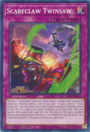 Scareclaw Twinsaw MP23 EN210 Common 1st Edition Mega Tin 2023 Dueling Heroes Singles Scareclaw Twinsaw MP23 EN210 Common 1st Edition Mega Tin 2023 Dueling Heroes Singles