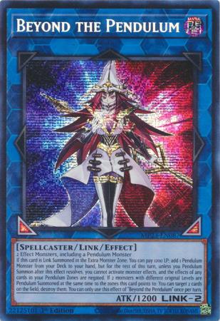 Beyond the Pendulum MP23 EN087 Prismatic Secret Rare 1st Edition 