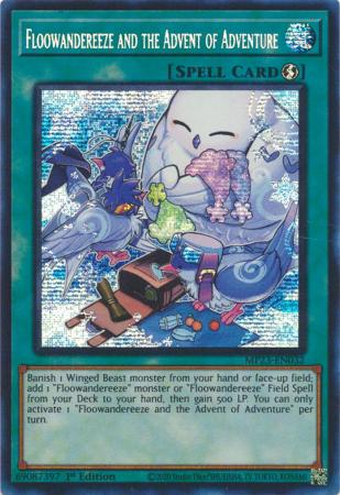 Floowandereeze and the Advent of Adventure MP23 EN032 Secret Rare 1st Edition 