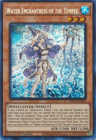 Yu-Gi-Oh! Water Enchantress of the Temple playmates