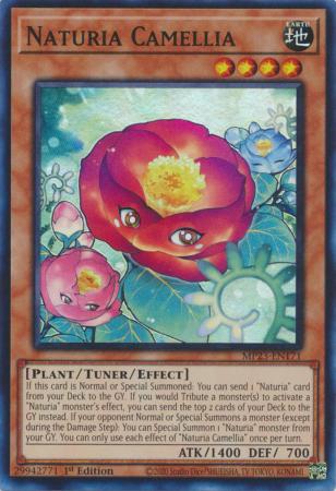 Naturia Camellia MP23 EN171 Super Rare 1st Edition 