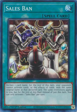 Yu Gi Oh Ita mp23-it035 Super Rare Prohibitory By Sold Sales Ban