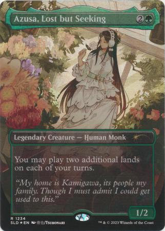 Azusa, Lost but Seeking | Champions of Kamigawa - Japanese