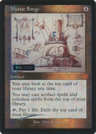 Mystic Forge Schematic Mystic Stoneforge Proxy Magic Gatheri