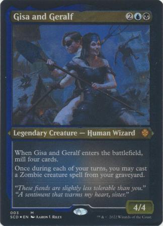 Gisa And Geralf 003 Etched Foil - Magic | TrollAndToad