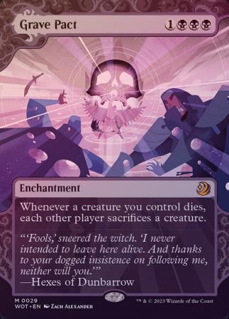 Grave Pact 0029 Foil Wilds of Eldraine Enchanting Tales Foil Singles Grave Pact 0029 Foil Wilds of Eldraine Enchanting Tales Foil Singles
